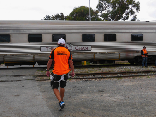 Working On The Ghan