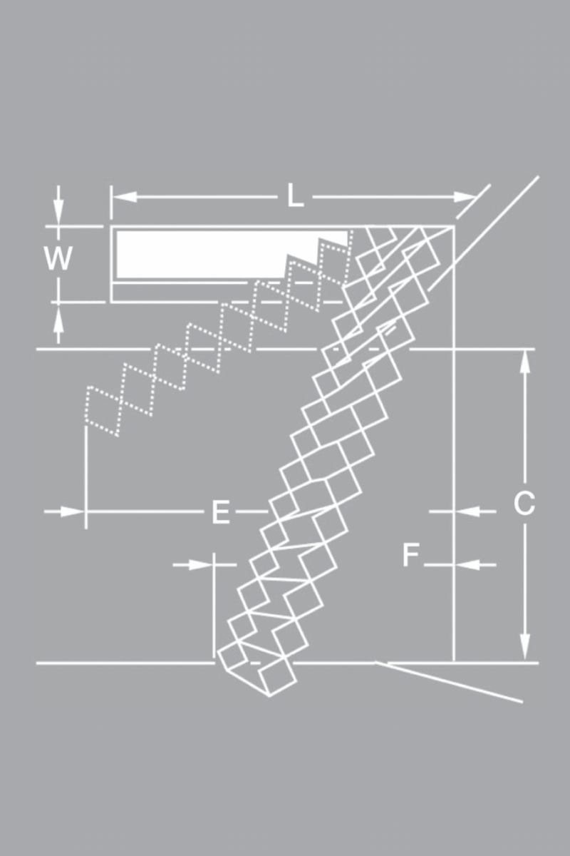 Attic Ladder Fantozzi Concertina