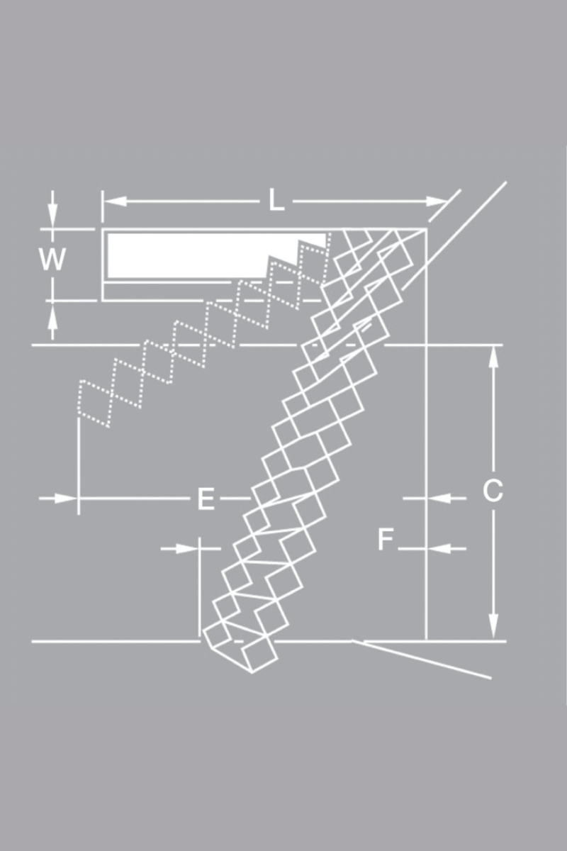 Attic Ladder Fantozzi Truss