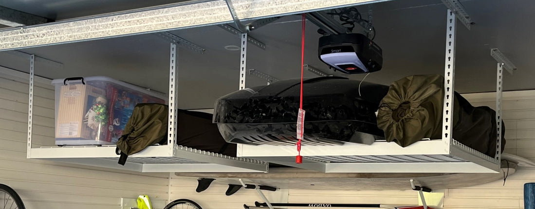 Double Overhead Storage Rack