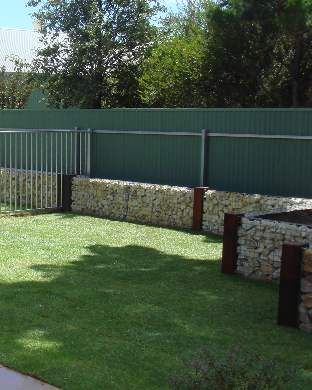 Stone Retaining Wall