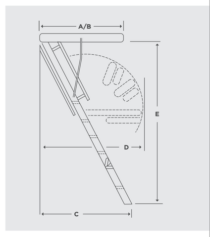 Attic Stairladder Deluxe