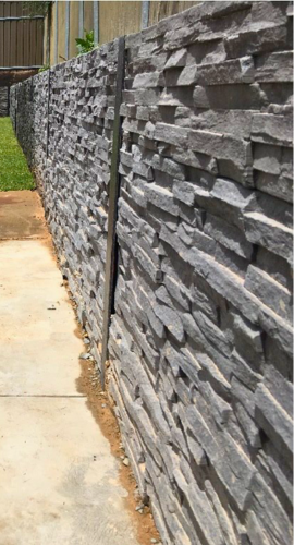 Stone Retaining Wall
