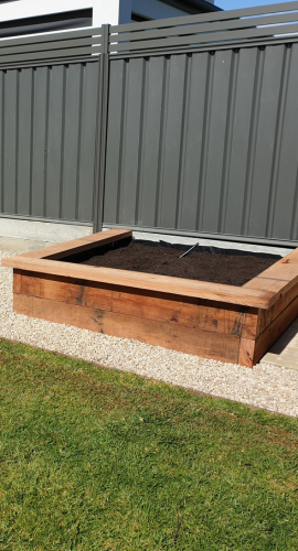 Timber Retaining Wall