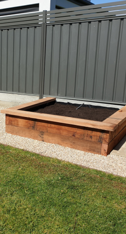 Timber Retaining Wall