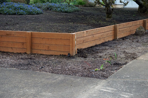 Timber Retaining Wall